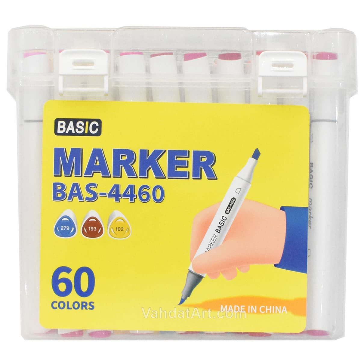 ماژیک راندو 60 رنگ بیسیک مدل BAS-4460
