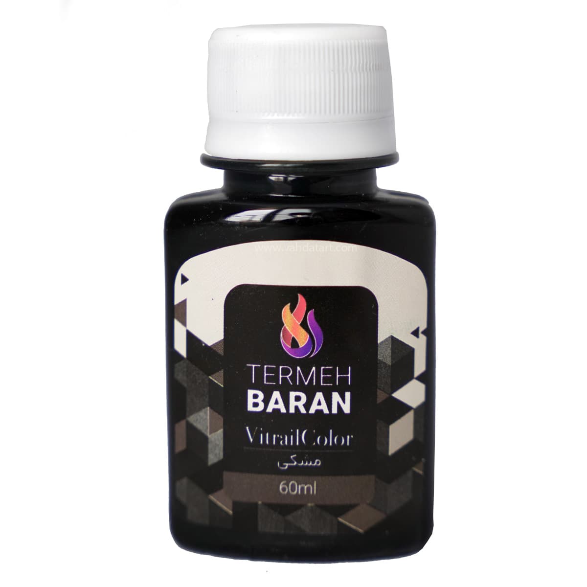 رنگ ویترای ترمه باران مشکی 60 میل