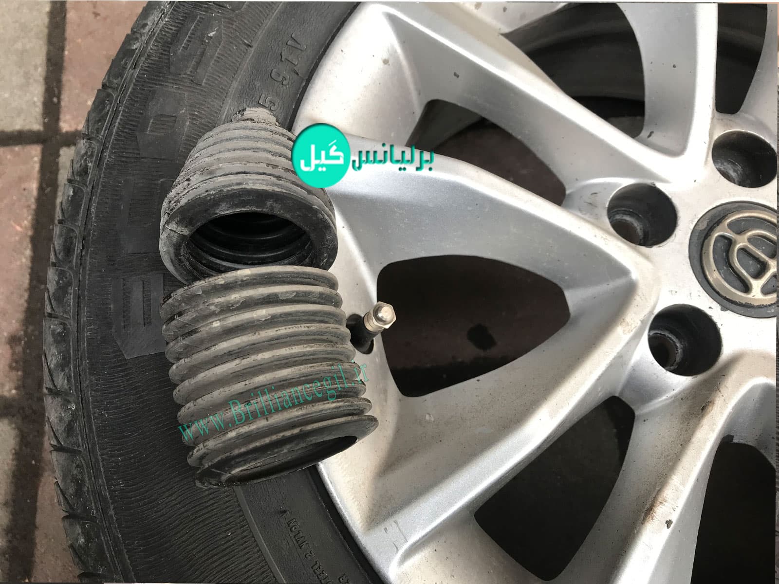 گردگیر جعبه فرمان برلیانس H330 H320 — تصویر ۲