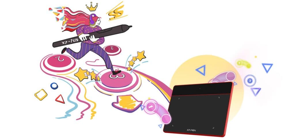 قلم نوری XP Pen Deco Fun Xs — تصویر ۶