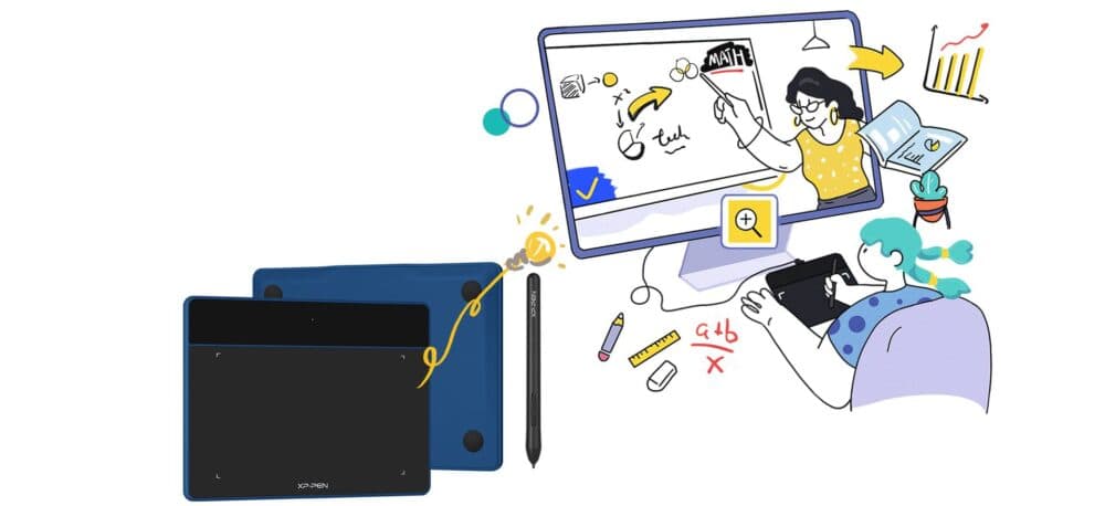 قلم نوری XP Pen Deco Fun Xs — تصویر ۸