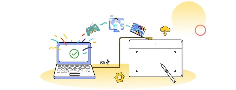قلم نوری XP Pen Deco Fun Xs — تصویر ۳