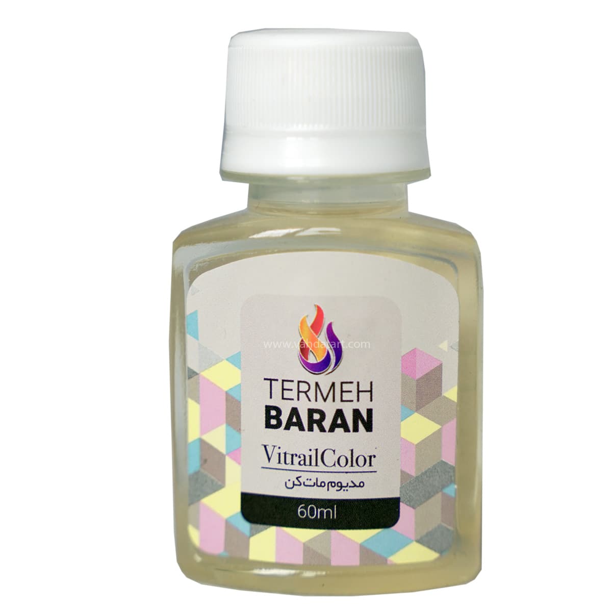 مدیوم مات کن رنگ ویترای ترمه باران 60 میل