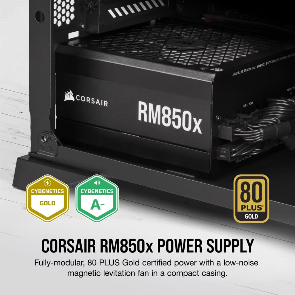 منبع تغذیه Corsair RM850x Gold — تصویر ۲