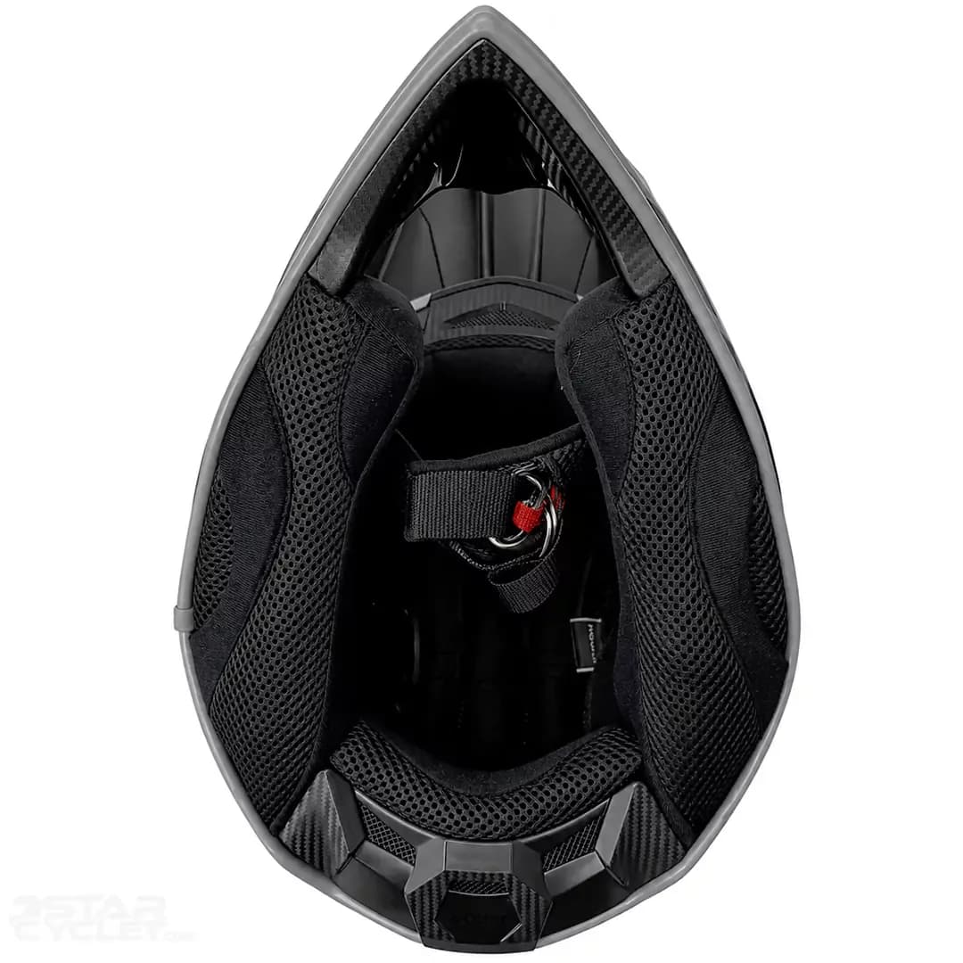 کلاه کاسکت کراسی آیرو مدل RAP RELOADED MATT GRAY BLACK — تصویر ۸