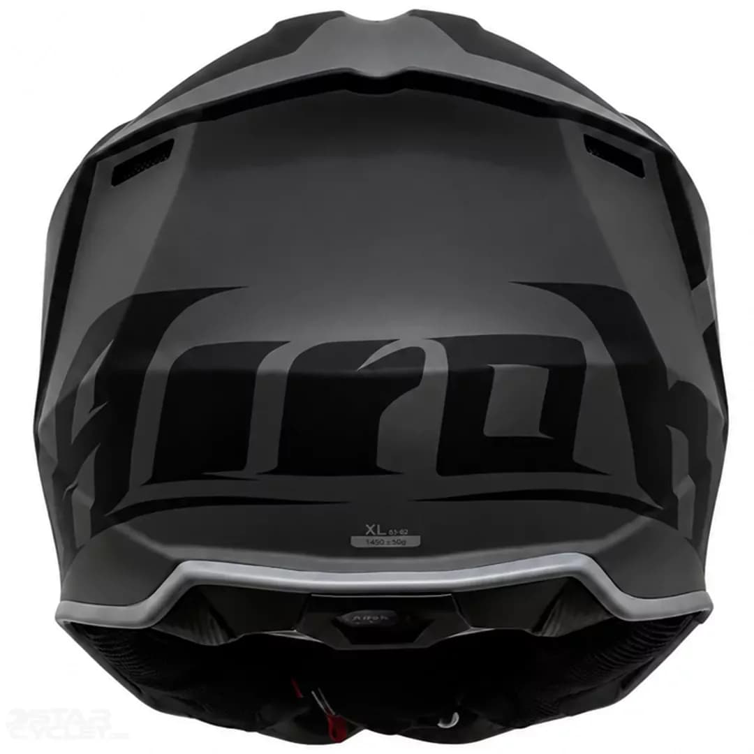 کلاه کاسکت کراسی آیرو مدل RAP RELOADED MATT GRAY BLACK — تصویر ۵