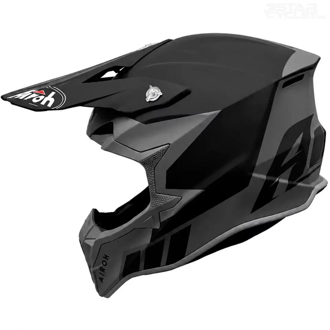 کلاه کاسکت کراسی آیرو مدل RAP RELOADED MATT GRAY BLACK — تصویر ۲