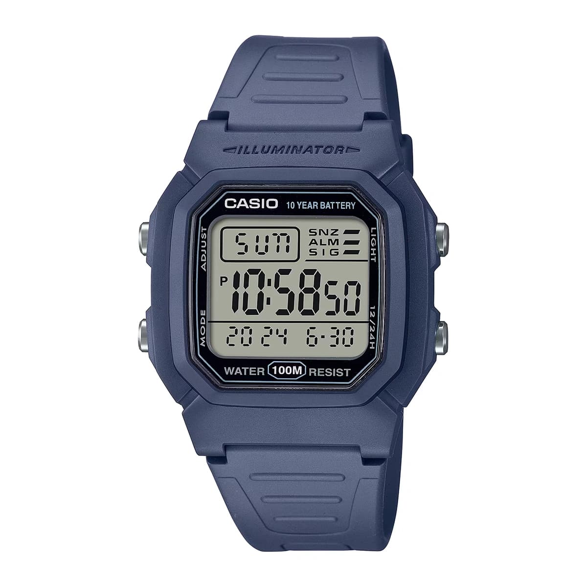 ساعت مچی کاسیو مدل CASIO W-800H-2AV
