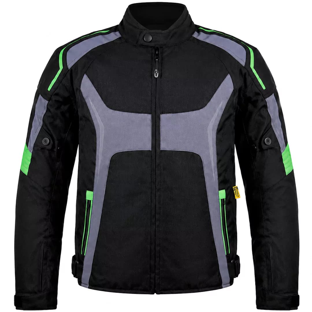 کاپشن تابستانی استیت مدل ترونیک نت BLACK GREEN