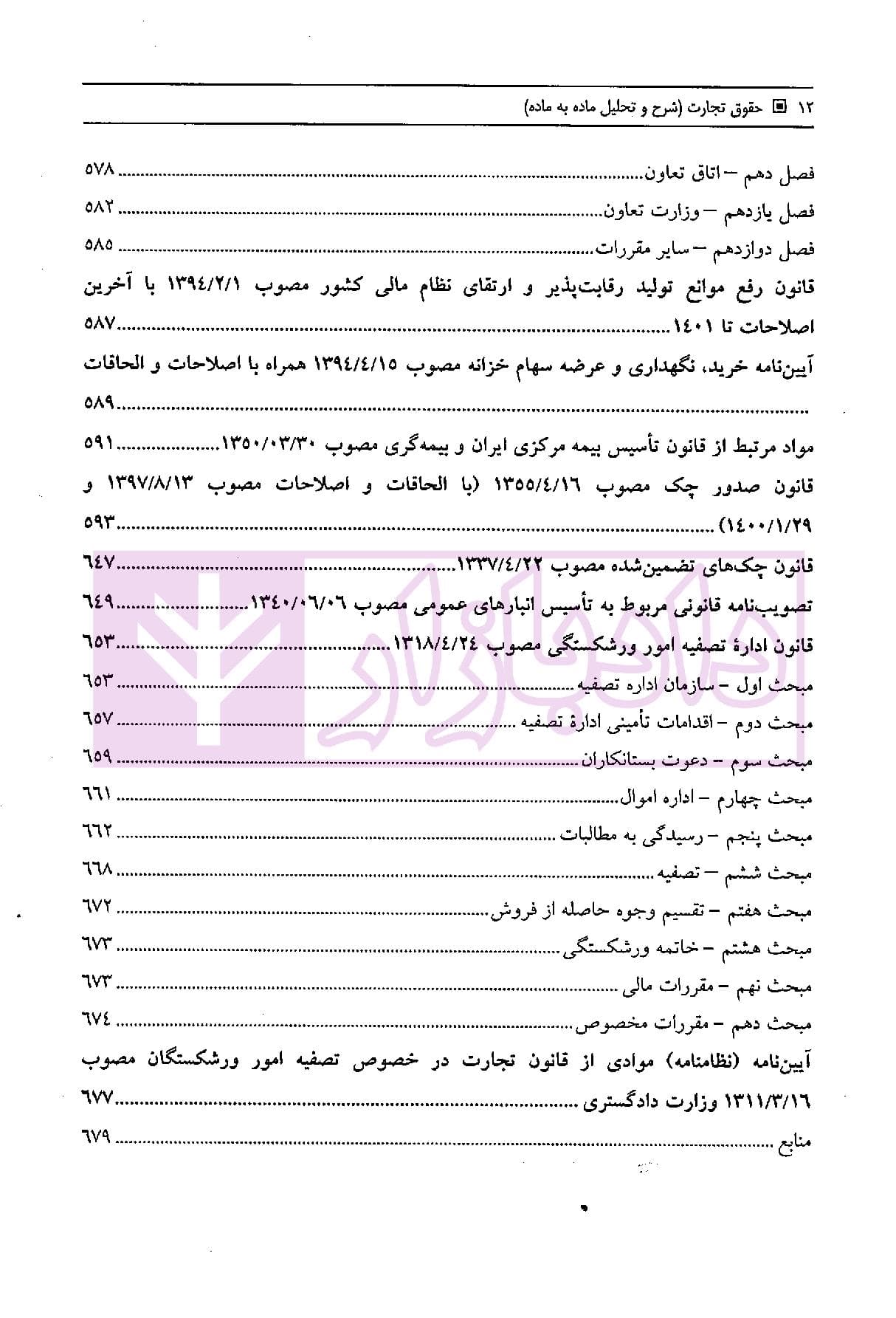حقوق تجارت (شرح و تحلیل ماده به ماده) | ناظری — تصویر ۷