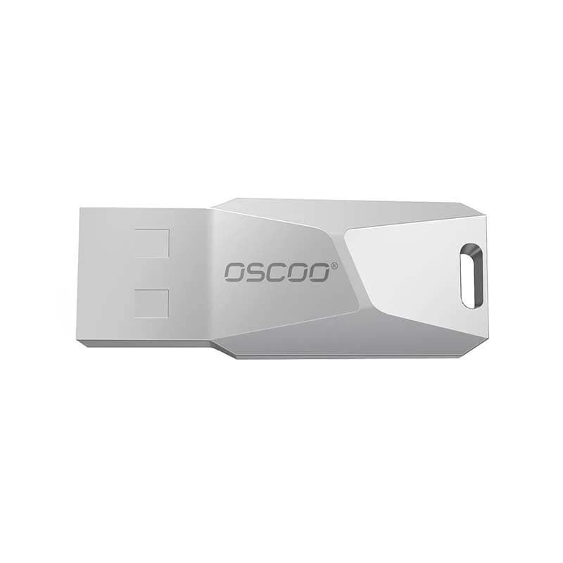 OSCOO 006U USB2.0 Flash Memory-16GB نقره ای (گارانتی پاسارگاد) — تصویر ۳