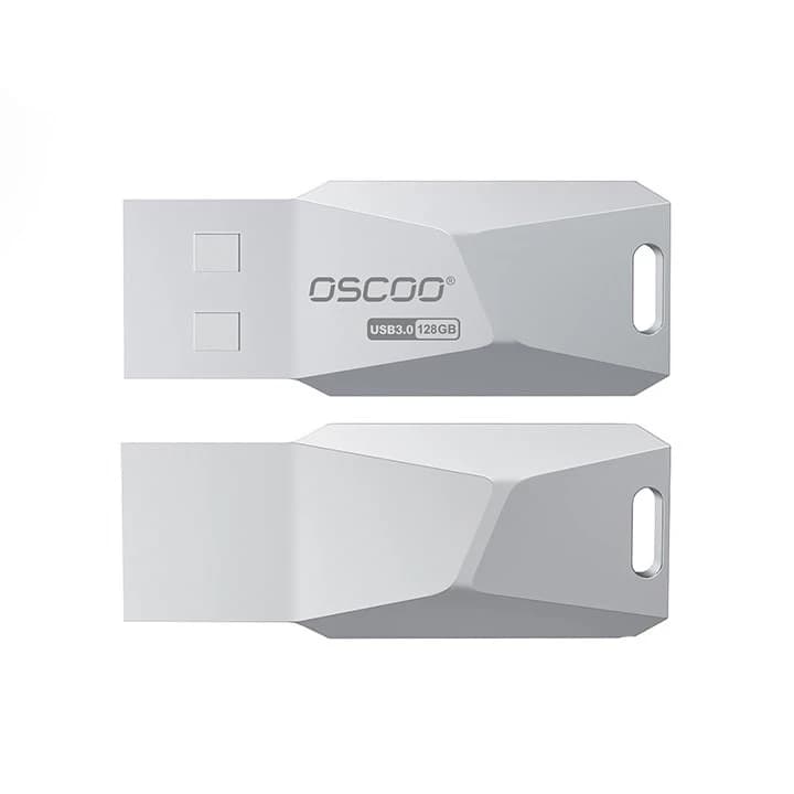 OSCOO 006U USB2.0 Flash Memory-16GB نقره ای (گارانتی پاسارگاد) — تصویر ۴