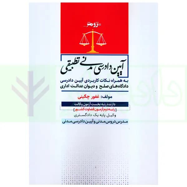 آیین دادرسی مدنی تطبیقی | چگینی