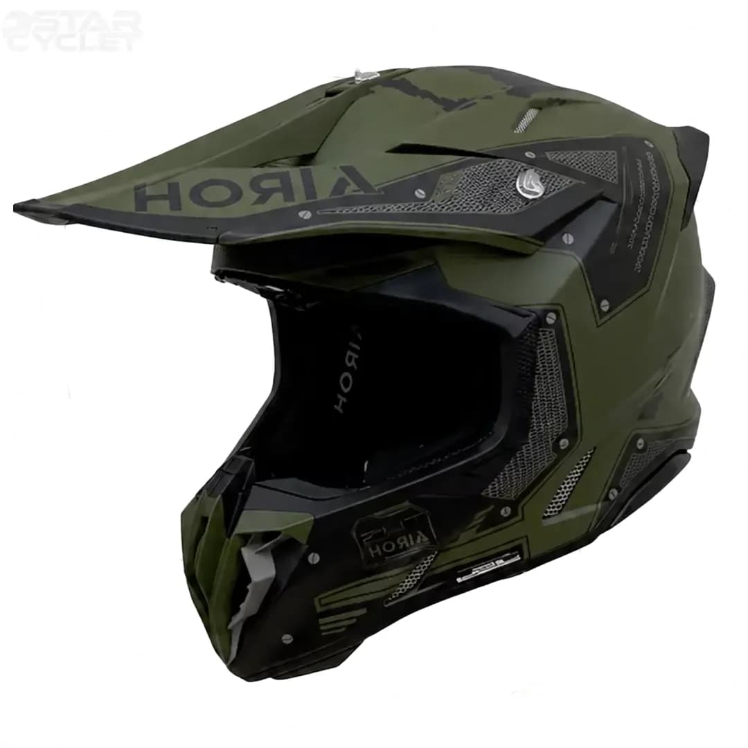 کلاه کاسکت کراسی آیرو مدل TWIST3 MILITARY MATT