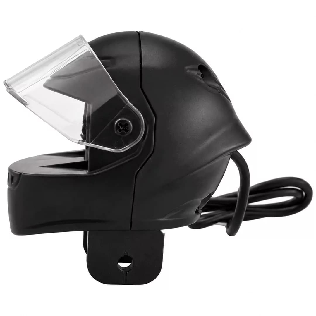 پروژکتور طرح کلاه کاسکت اسپوت لایت مدل MATT BLACK 2MODE — تصویر ۲