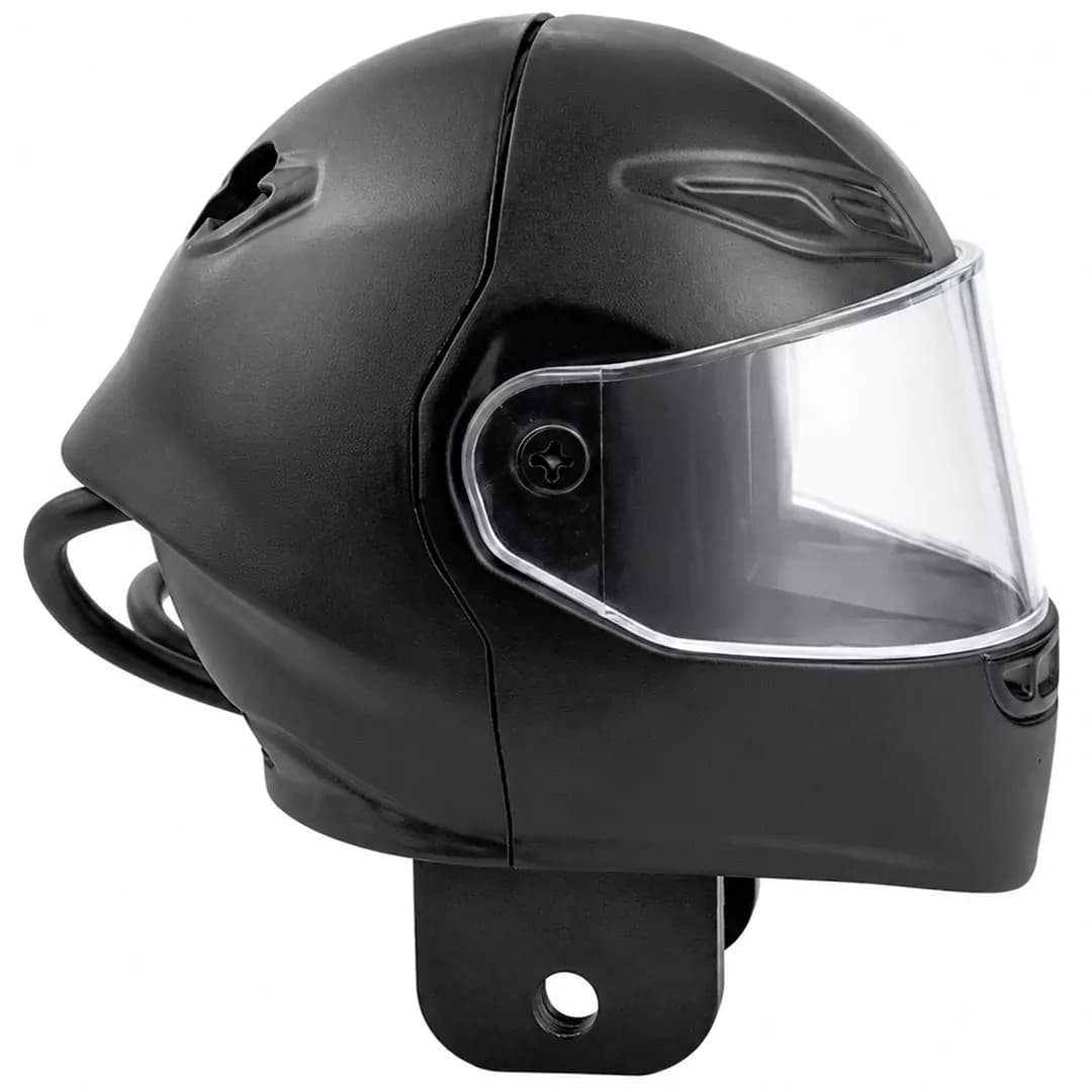 پروژکتور طرح کلاه کاسکت اسپوت لایت مدل MATT BLACK 2MODE — تصویر ۳
