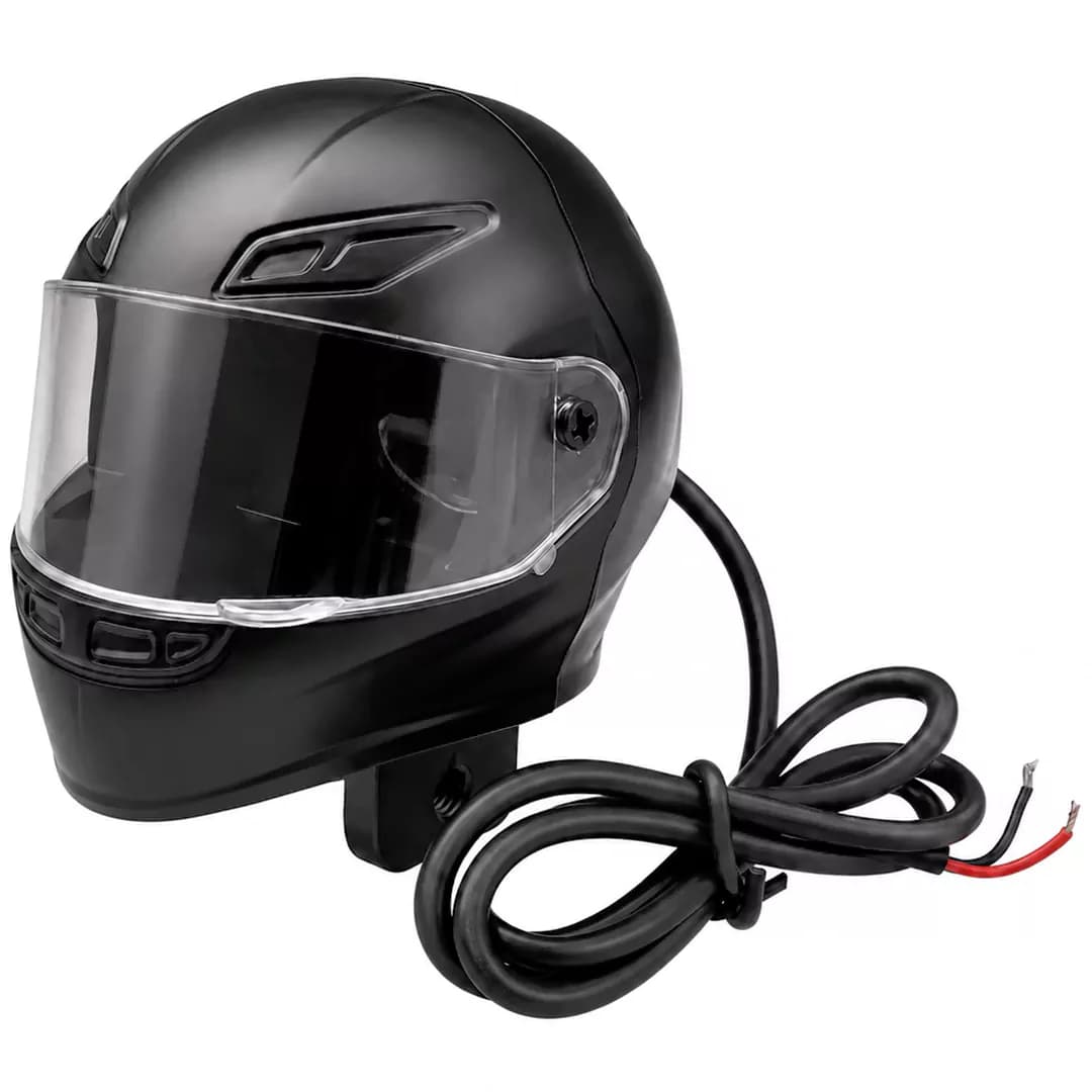 پروژکتور طرح کلاه کاسکت اسپوت لایت مدل MATT BLACK 2MODE