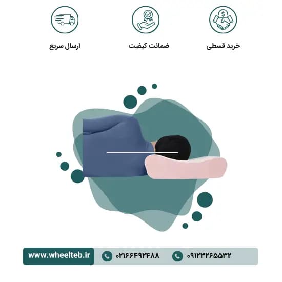بالش طبی ایمپریال (با فوم پلی‌یورتان) – کد ۵۱۳۰۰ — تصویر ۲