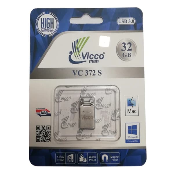فلش مموری Vicco VC372 USB 3.0 – 32GB(گارانتی نوین رایانه سگال)