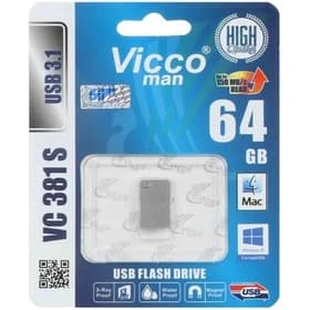 فلش مموری Vicco VC381 S USB 3.1 – 64GB(گارانتی نوین رایانه سگال)
