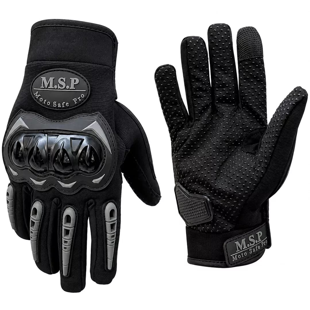 دستکش چهار فصل ام اس پی مدل BLACK GRAY