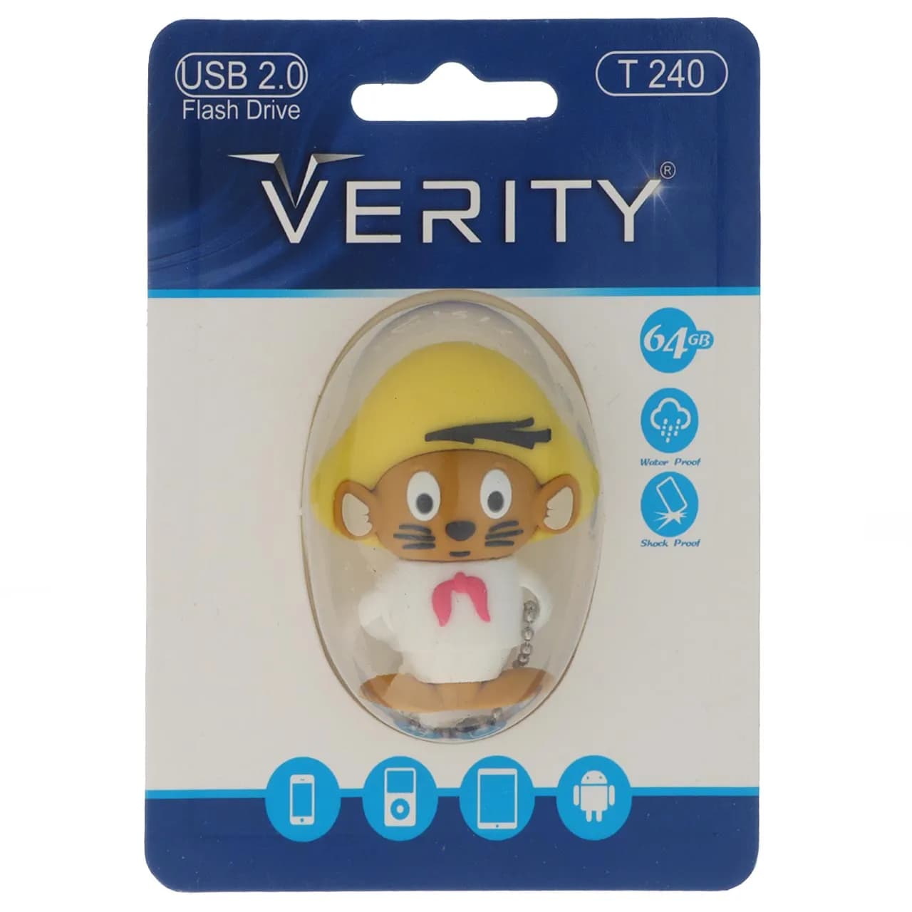 Verity T240 USB2.0 Flash Memory – 64GB – (گارانتی آسان سرویس) عروسکی