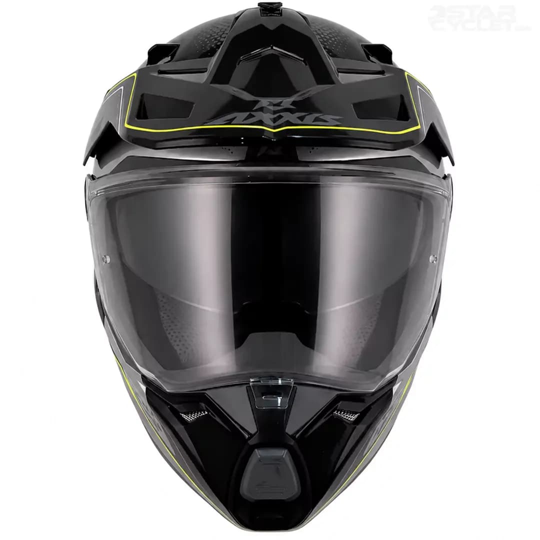 کلاه کاسکت ادونچری اکسیس مدل WOLF DS ROADRUNNER B2 GRAY BLACK — تصویر ۳