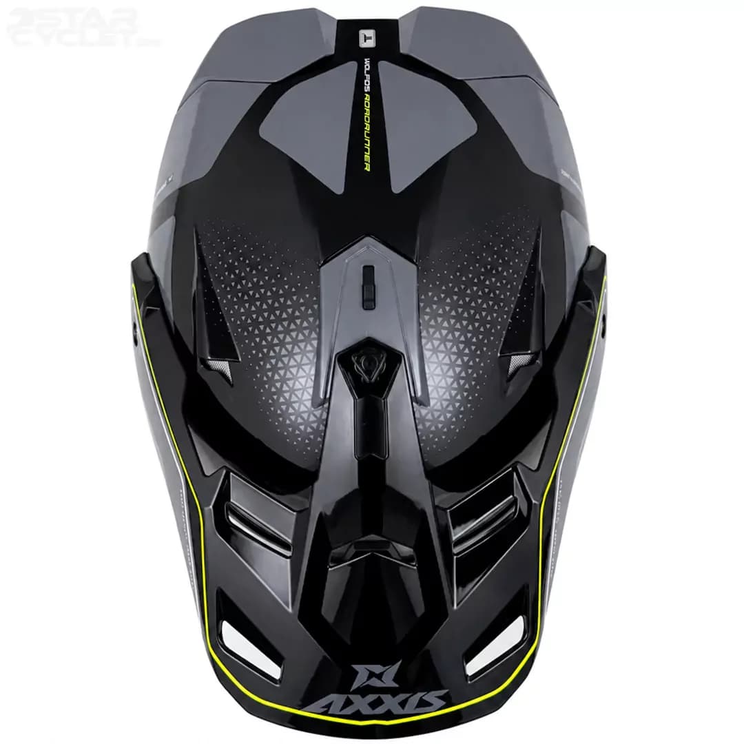 کلاه کاسکت ادونچری اکسیس مدل WOLF DS ROADRUNNER B2 GRAY BLACK — تصویر ۶