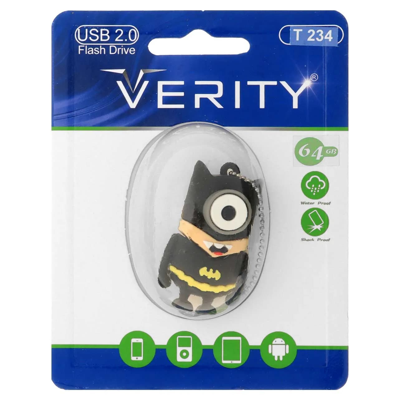 Verity T234 USB2.0 Flash Memory – 64GB – (گارانتی آسان سرویس) عروسکی