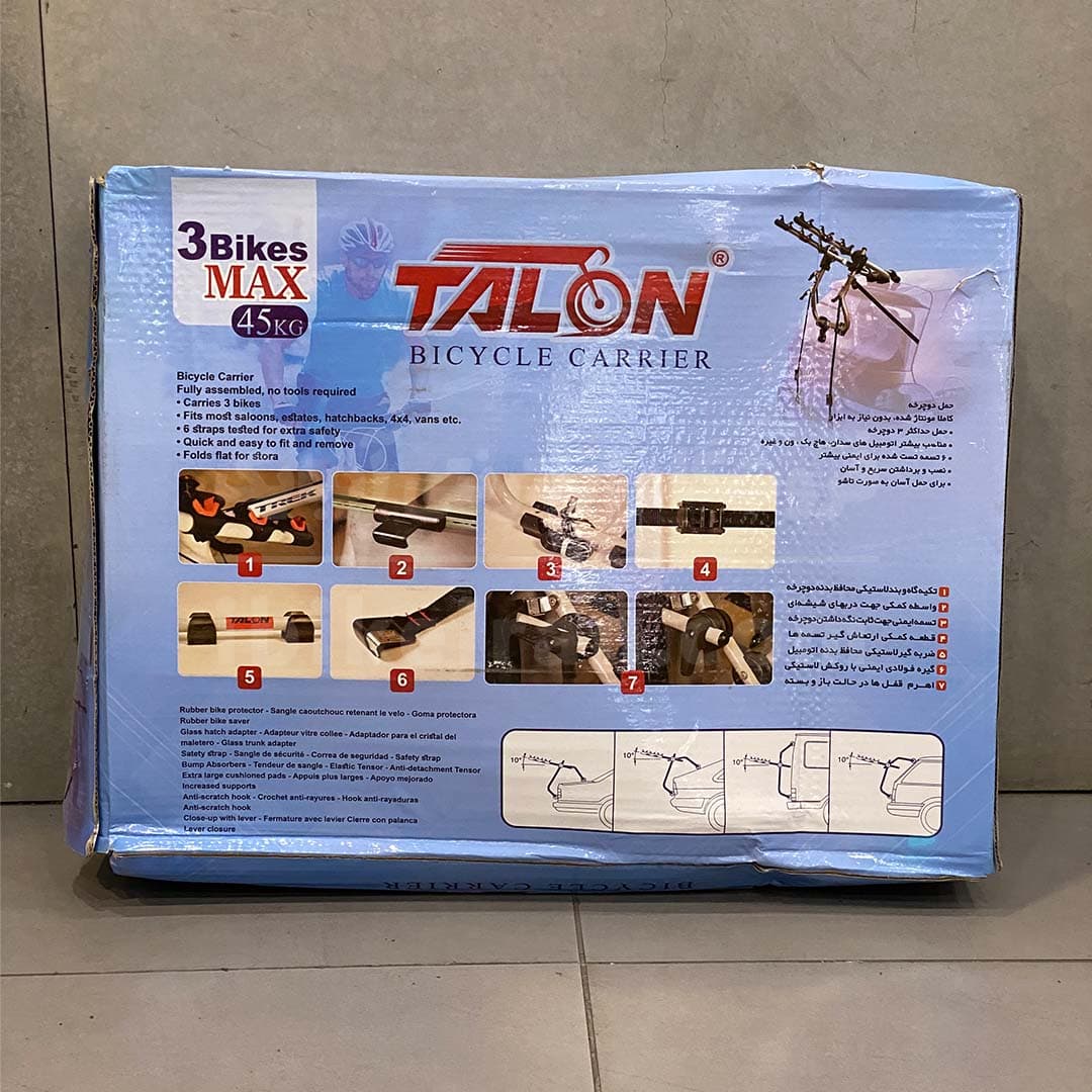 باربند دوچرخه صندوقی تالون (Talon Carrier) — تصویر ۶