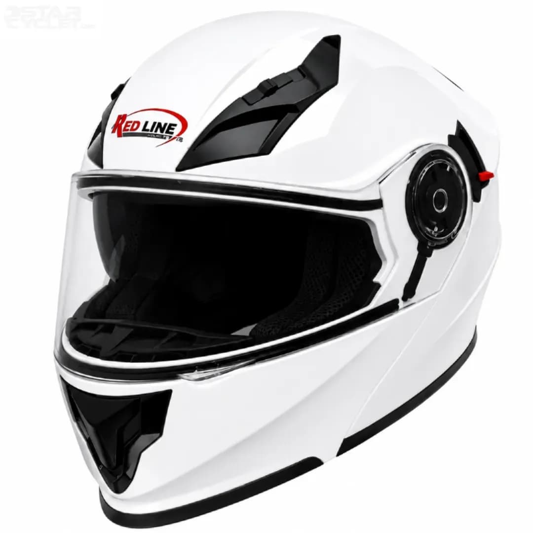 کلاه کاسکت فک متحرک ردلاین مدل 3-939 Bright white