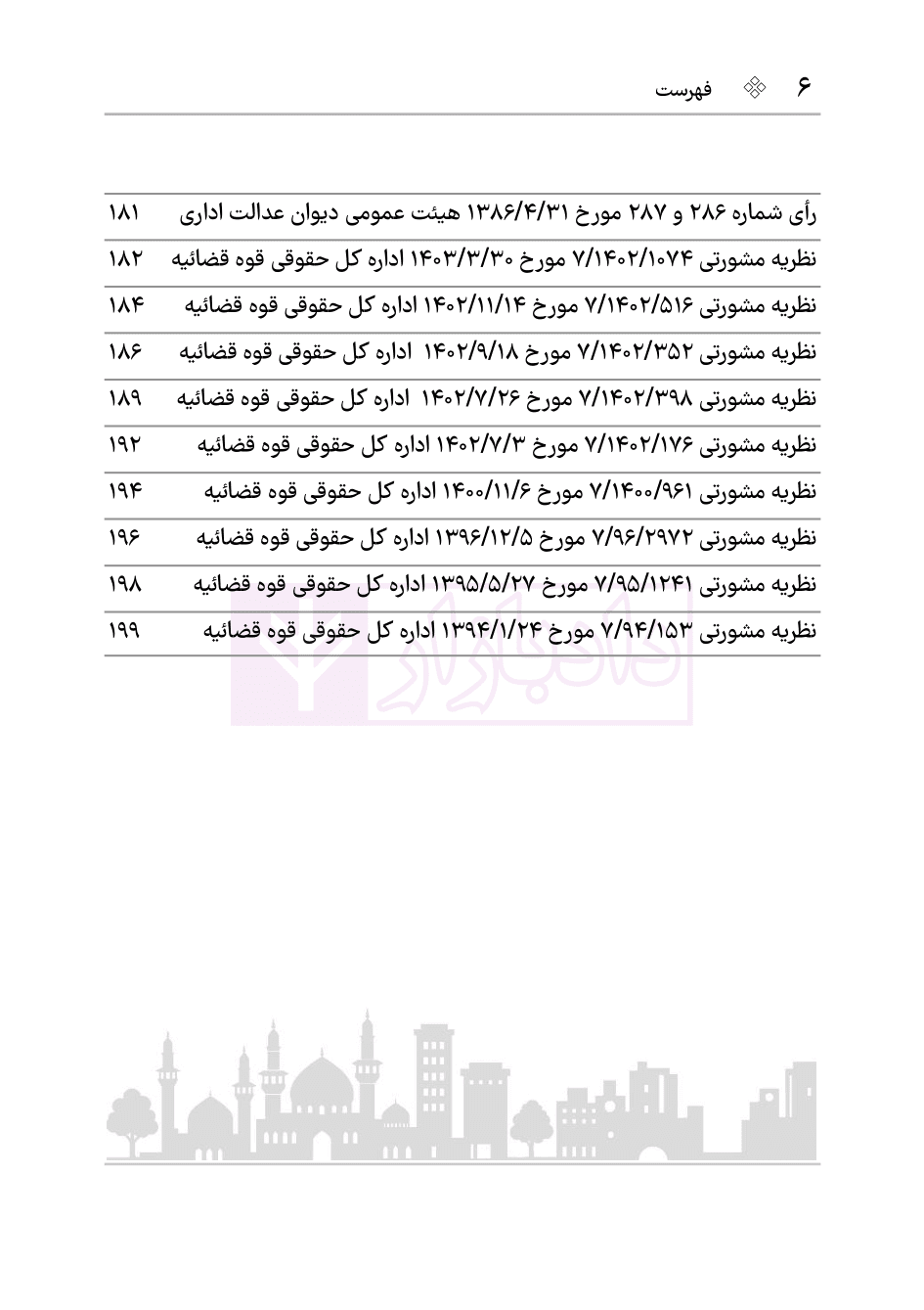 مجموعه قوانین و مقررات اوقاف (وقف-رقبات) | هوشیار — تصویر ۶
