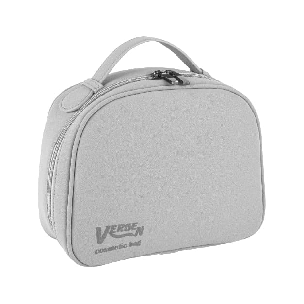 کیف آرایش طوسی روشن با کد CB001 برند vergen
