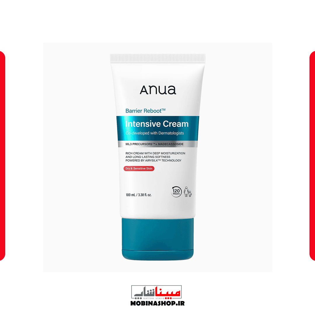 کرم مرطوبکننده آنوا مدل Barrier Reboot Intensive Cream | پوست خشک و حساس