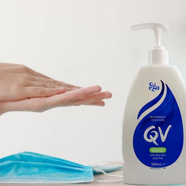ژل شوینده کیو وی پوست خشک و حساس QV Gentle Wash — تصویر ۲