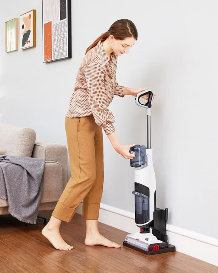 جارو شارژی آب و خاک شیائومی مدل Roborock Dyad Cordless Wet Dry Vacuum — تصویر ۸