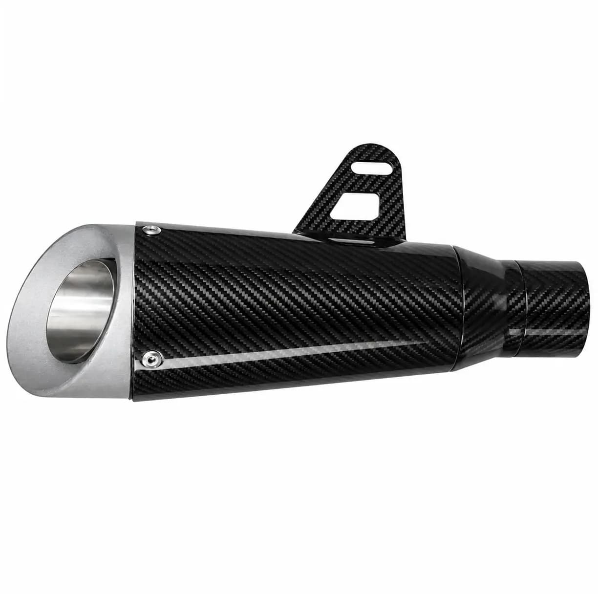 اگزوز دهن کج SC مدل CARBON GRAY