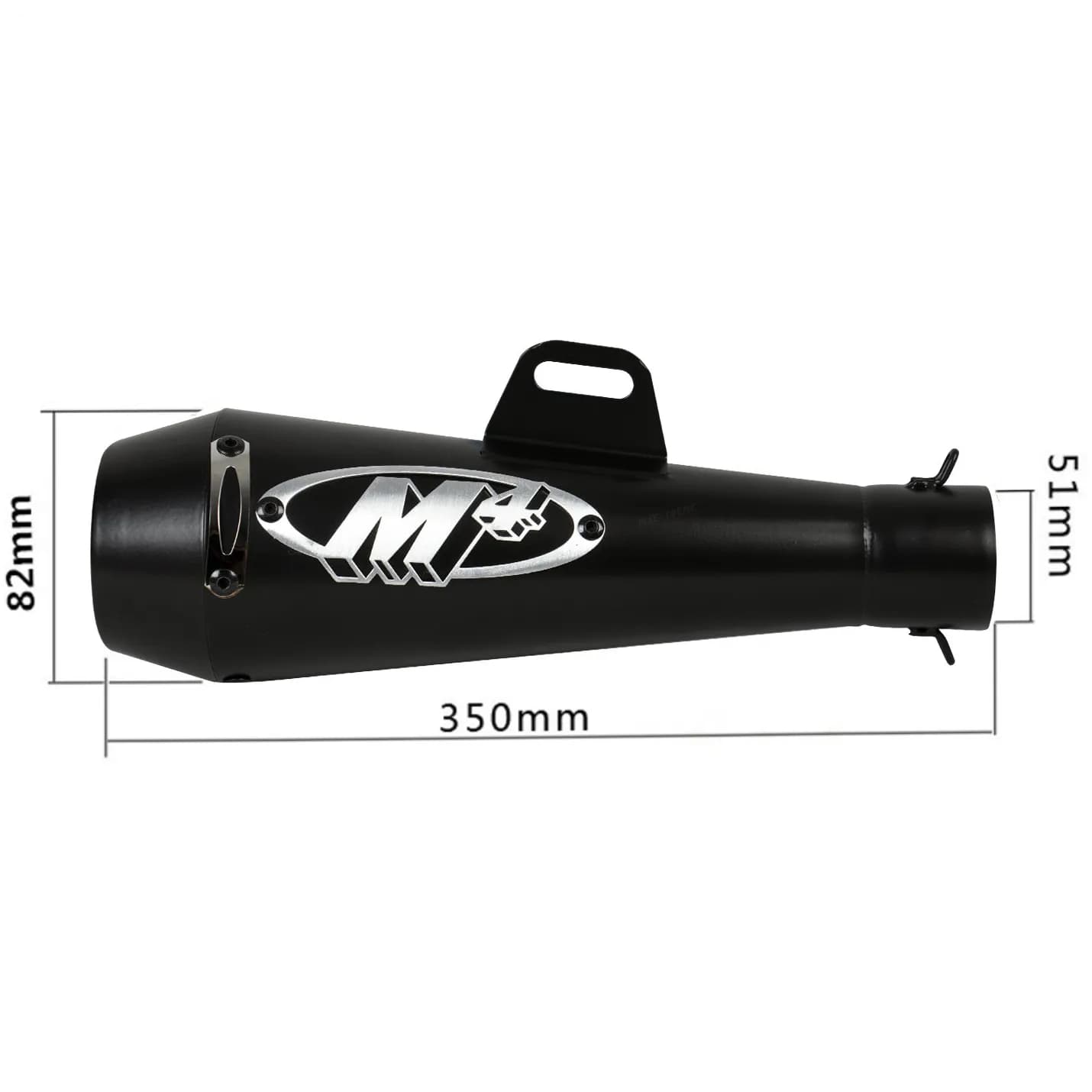 اگزوز تک لول M4 مدل MATT BLACK — تصویر ۲