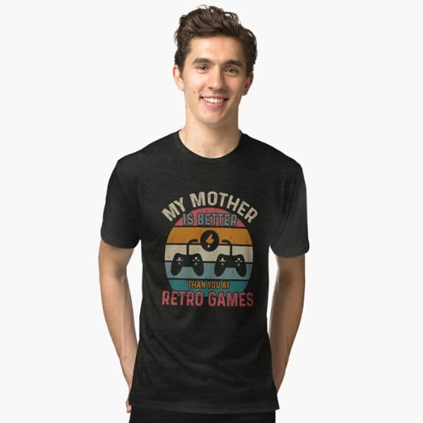 تی شرت گیمی Mother Retro Gamer