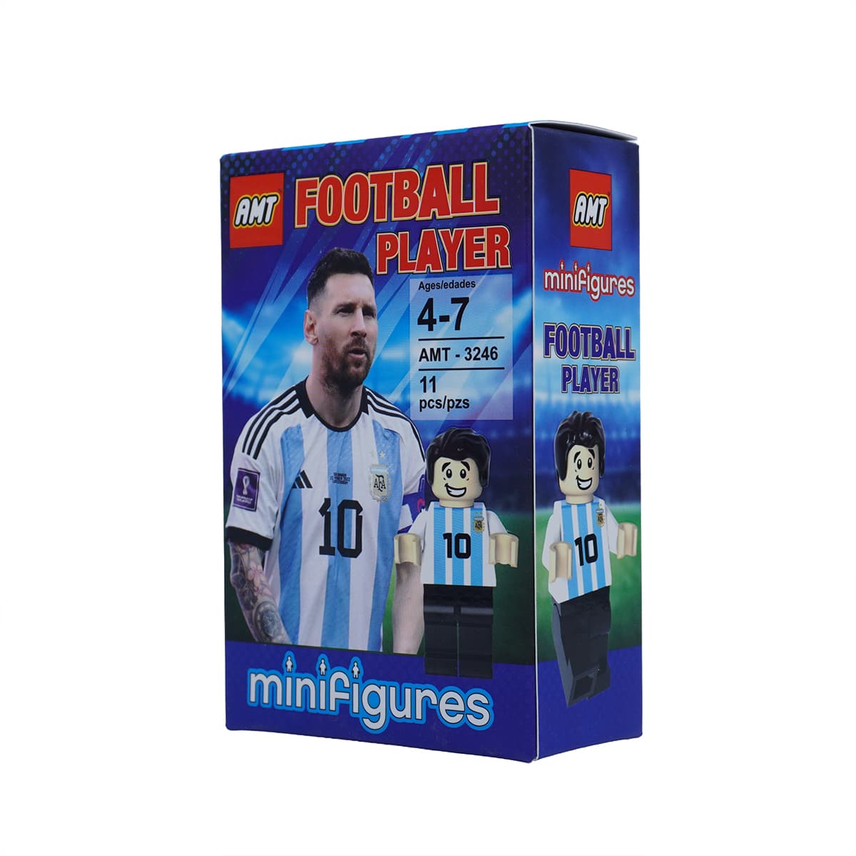 ست 4 عددی آدمک فوتبالی کد AMT3246-3249 — تصویر ۴