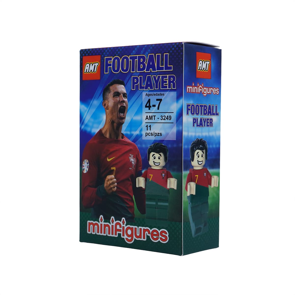 ست 4 عددی آدمک فوتبالی کد AMT3246-3249 — تصویر ۵