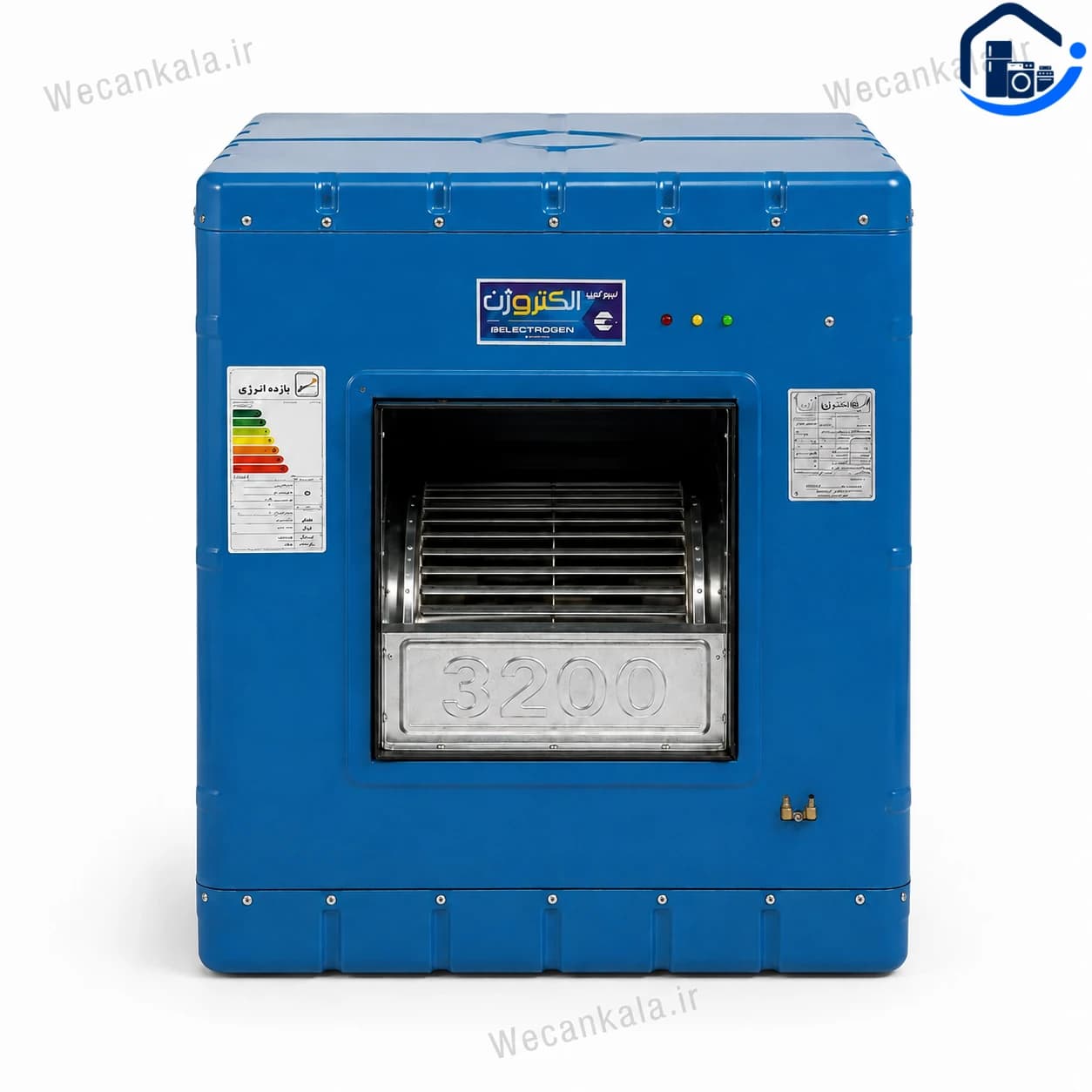 کولر آبی مدل 3200 با موتور الکتروژن تبریز