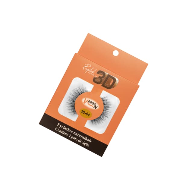 مژه مصنوعی 3D با کد E121-04 برند vergen