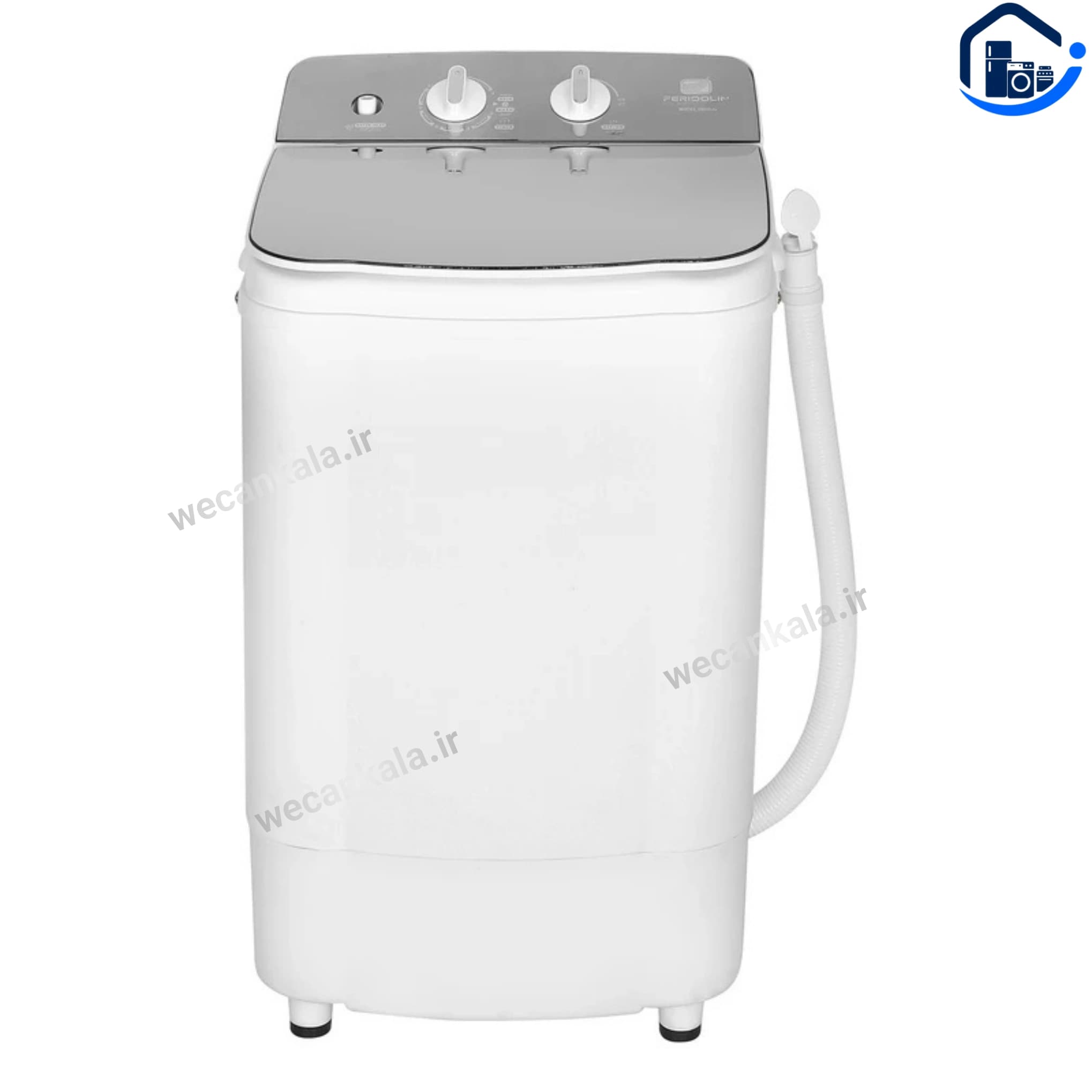 مینی واش فریدولین 4 کیلو با سبد ابگیری درب شیشه مدل SW40-G