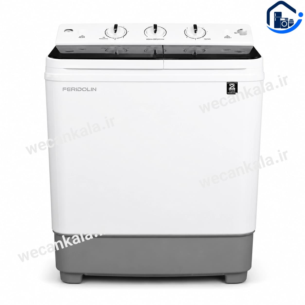 مینی واش فریدولین 3.5 کیلو درب درب شیشه مدل SWT35-G