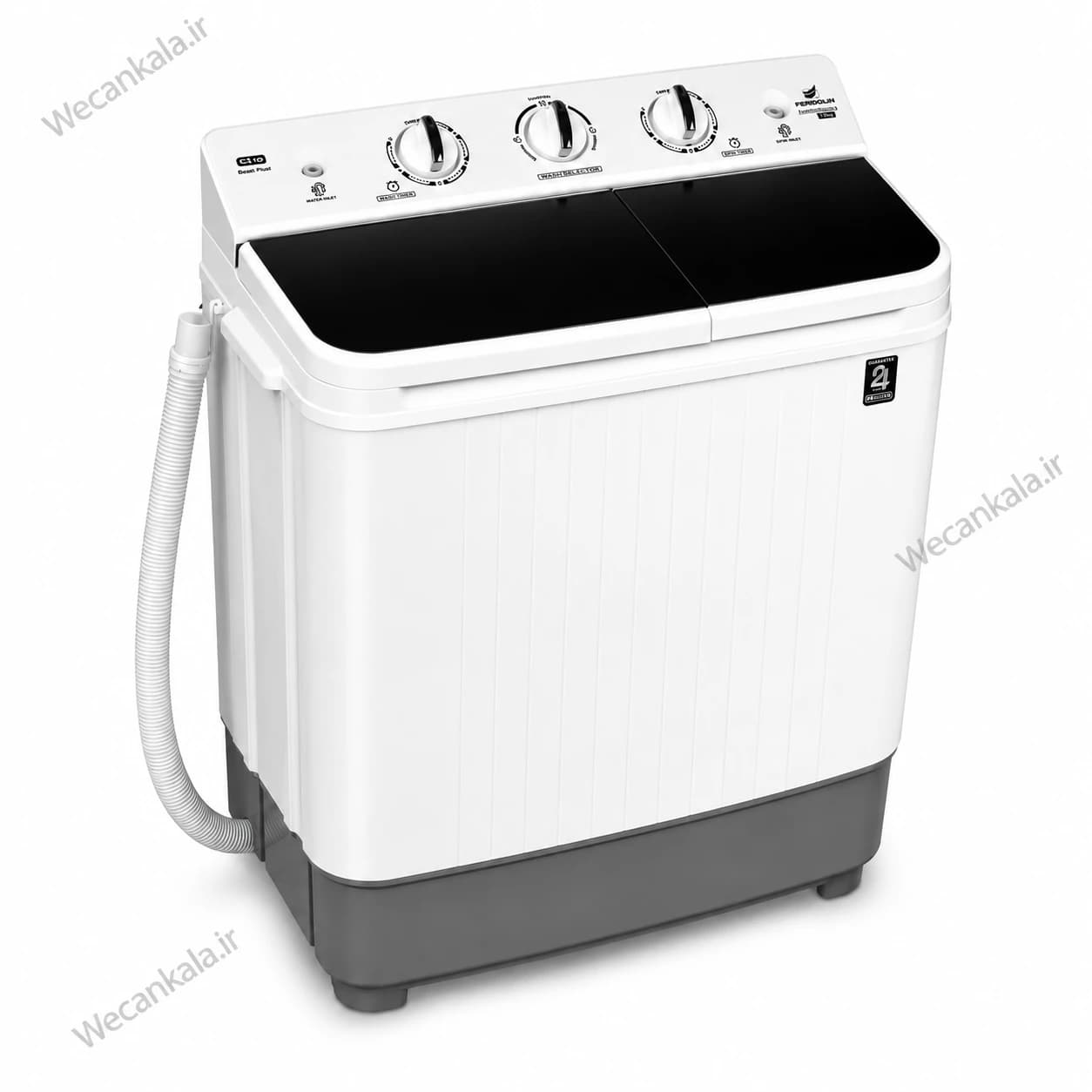 مینی واش فریدولین 3.5 کیلو درب درب شیشه مدل SWT35-G — تصویر ۴