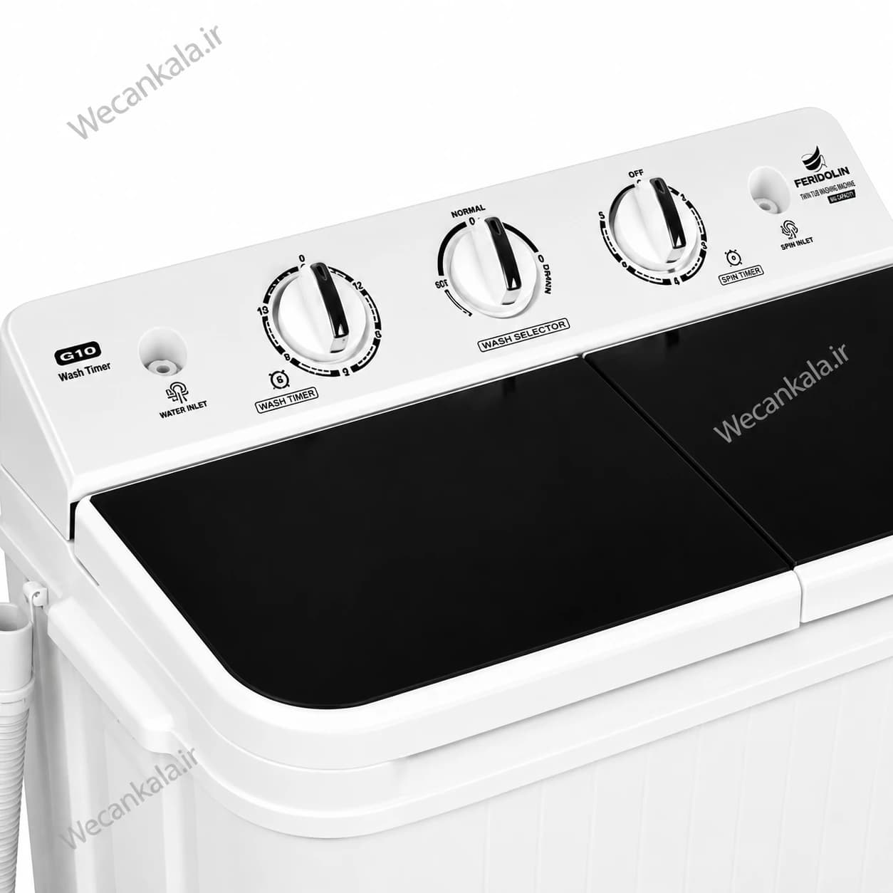مینی واش فریدولین 3.5 کیلو درب درب شیشه مدل SWT35-G — تصویر ۵