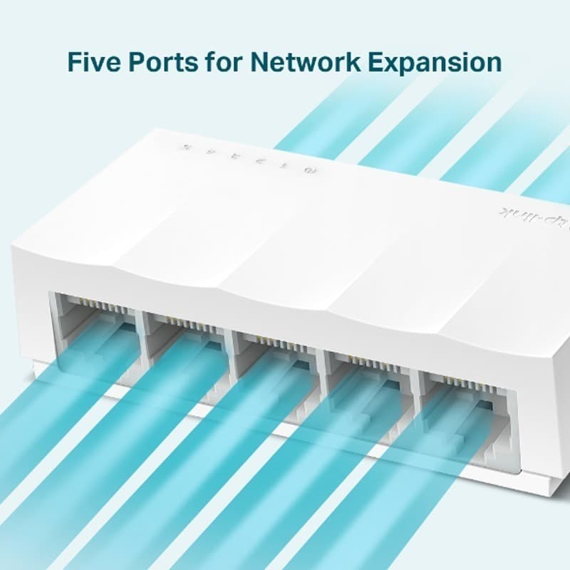 سوییچ TP-Link LS1005D 5Port — تصویر ۳