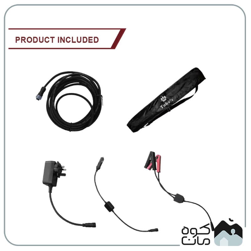 فیش لایت پرتابل توبیز مدل VIP-12 ULTRA — تصویر ۲