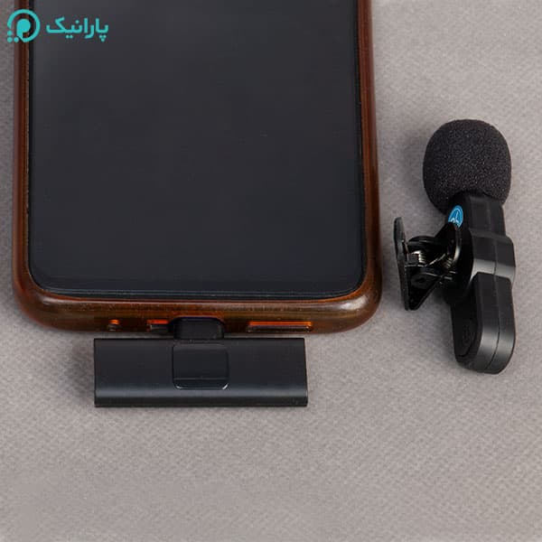 میکروفون یقه ای TYPE C مدل F2 — تصویر ۲